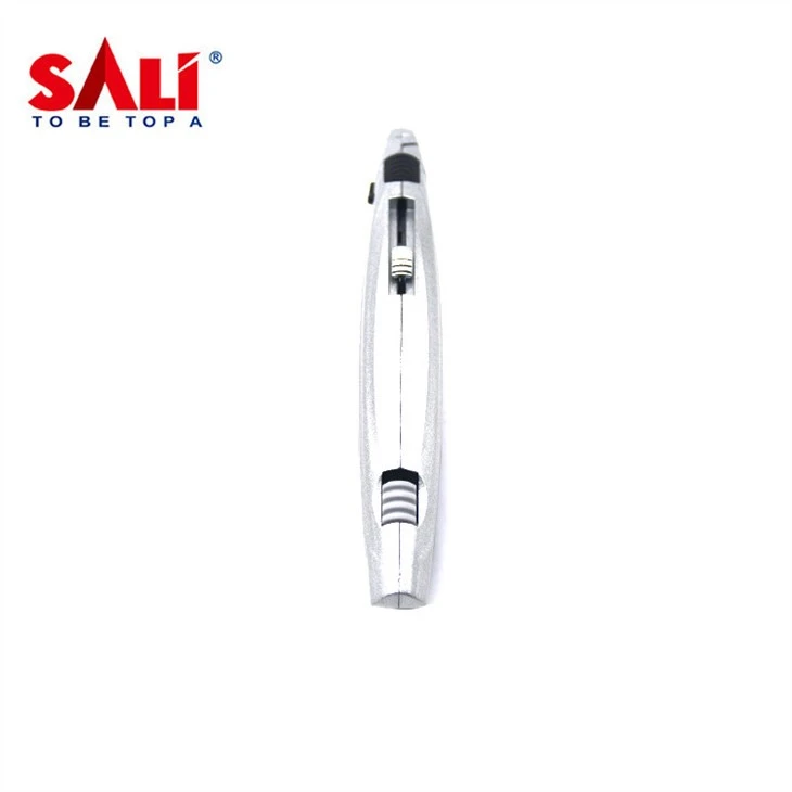 Zinc alloy retractable utility knife1+ 3blade (2)